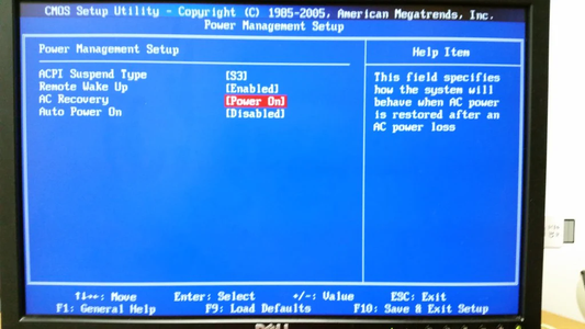 bios screenshoot