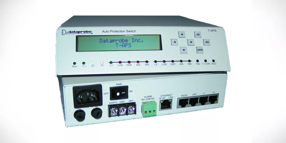 Dataprobe electronic device on a white background