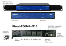 iBoot-PDU4A-N15 with 4 NEMA 5-15R receptacles and network connectivity